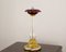 Vintage Tischlampe aus Muranoglas 2