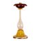 Lámpara de mesa vintage de cristal de Murano, Imagen 1