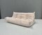 French Togo 3-Seater Sofa in Beige Corduroy by Michel Ducaroy for Ligne Roset, 1970s 5