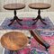 English Round Tables in Mahogany, 1970s, Set of 2, Image 2