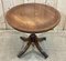 English Round Tables in Mahogany, 1970s, Set of 2, Image 3