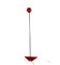 Mid-Century Danish Red Floor Lamp by Svend Aage Holm Sørensen, 1950s, Image 13