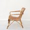 Vintage Bamboo Armchair, 1960s 12