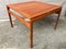 Danish Square Teak Coffee Table attributed to Niels Bach, 1970s, Image 3