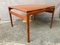 Danish Square Teak Coffee Table attributed to Niels Bach, 1970s, Image 1