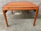 Danish Square Teak Coffee Table attributed to Niels Bach, 1970s 2