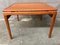 Danish Square Teak Coffee Table attributed to Niels Bach, 1970s, Image 2