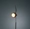 Italian Floor Lamp in Chrome Steel with Adjustable Spherical Diffuser, 1970s, Image 2