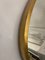 Oval Brass Mirror, 1950s 7