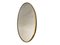 Oval Brass Mirror, 1950s 1