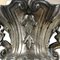 18th Century Italian Baroque Table Lamp in Silver, Image 2