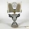 18th Century Italian Baroque Table Lamp in Silver 6