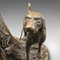 Vintage American Bloodhound Ornament in Bronze & Marble, 1950s, Image 8