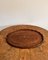 Edwardian Mahogany Inlaid Oval Tea Tray, 1900s 7