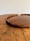 Edwardian Mahogany Inlaid Oval Tea Tray, 1900s 4