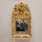 French Mirror in Carved and Golden Wood, Image 4