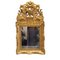 French Mirror in Carved and Golden Wood 1