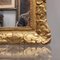 Französischer Spiegel aus geschnitztem und goldenem Holz 8