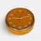 Mid-Century Metamec Wall Clock in Orange, 1960s 1