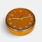 Reloj de pared Metamec Mid-Century en naranja, años 60, Imagen 1