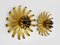 Palm Tree Wall Lights in Gilded Metal from Maison Jansen, 1970s, Image 3
