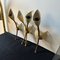 Mid-Century Modern Brass Wall Sconces attributed to Arredoluce, 1950s, Set of 3 4