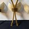 Mid-Century Modern Brass Wall Sconces attributed to Arredoluce, 1950s, Set of 3 5