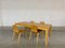 Bamboo Dining Set Table and Chairs by Henrik Tjaerby for Artek Studio, Set of 5 2