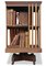 Edwardian Revolving Two-Tier Oak Bookcase 4