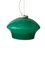 Mid-Century Green Ceiling Lamp, 1980s, Image 4
