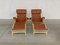 Pernilla 69 Lounge Chair with Ottoman by Bruno Mathsson for Dux, 1990s, Set of 4 7