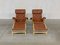 Pernilla 69 Lounge Chair with Ottoman by Bruno Mathsson for Dux, 1990s, Set of 4 15