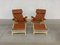 Pernilla 69 Lounge Chair with Ottoman by Bruno Mathsson for Dux, 1990s, Set of 4 10