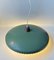 Mid-Century Green Ceiling Lamp by Bent Karlby for Lyfa, 1950s, Image 6