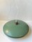 Mid-Century Green Ceiling Lamp by Bent Karlby for Lyfa, 1950s, Image 7