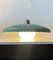 Mid-Century Green Ceiling Lamp by Bent Karlby for Lyfa, 1950s 3