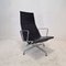 Model Ea 124 + 125 Vitra Lounge Chair and Ottoman by Charles & Ray Eames, 1999, Set of 2 3