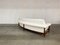 TV Sofa in Teak White Bouclette by Johannes Andersen for Trensum, 1958 7