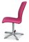 Pink Oxford E1107 Swivel Chair by Arne Jacobsen for Fritz Hansen, 2002 7