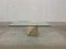 Italian Travertine Coffee Table from Artedi, 1970s 10