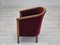 Dänischer Sessel aus Buche & Velours, 1950er 12