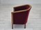 Danish Armchair in Beech & Velour, 1950s 12