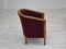 Dänischer Sessel aus Buche & Velours, 1950er 2