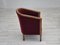 Danish Armchair in Beech & Velour, 1950s, Image 2