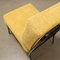 Vintage Lounge Chair in Fabric, Metal and Brass, Italy, 1960s, Image 4