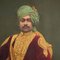 Ritratto di Raja indiano, Olio su carta, Immagine 3