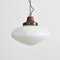 Antique Church Opaline Pendant Light, 1930s 3