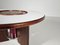 Dining Table in Walnut, Laminate and Steel attributed to Silvio Coppola for Bernini, Italy, 1960s 6