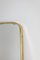 Mirrors with Gilded Brass Legs, 1960s, Set of 2, Image 3