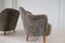 Midcentury Modern Sheepskin Lounge Chairs by Carl Malmsten, 1950s, Set of 2 9